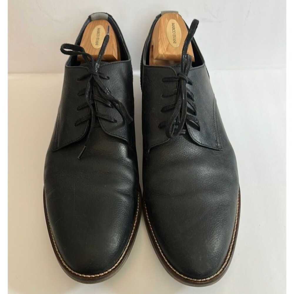 Rush By Gordon Rush Fulton Mens Black Oxfords & Lace Ups Plain Toe Shoes